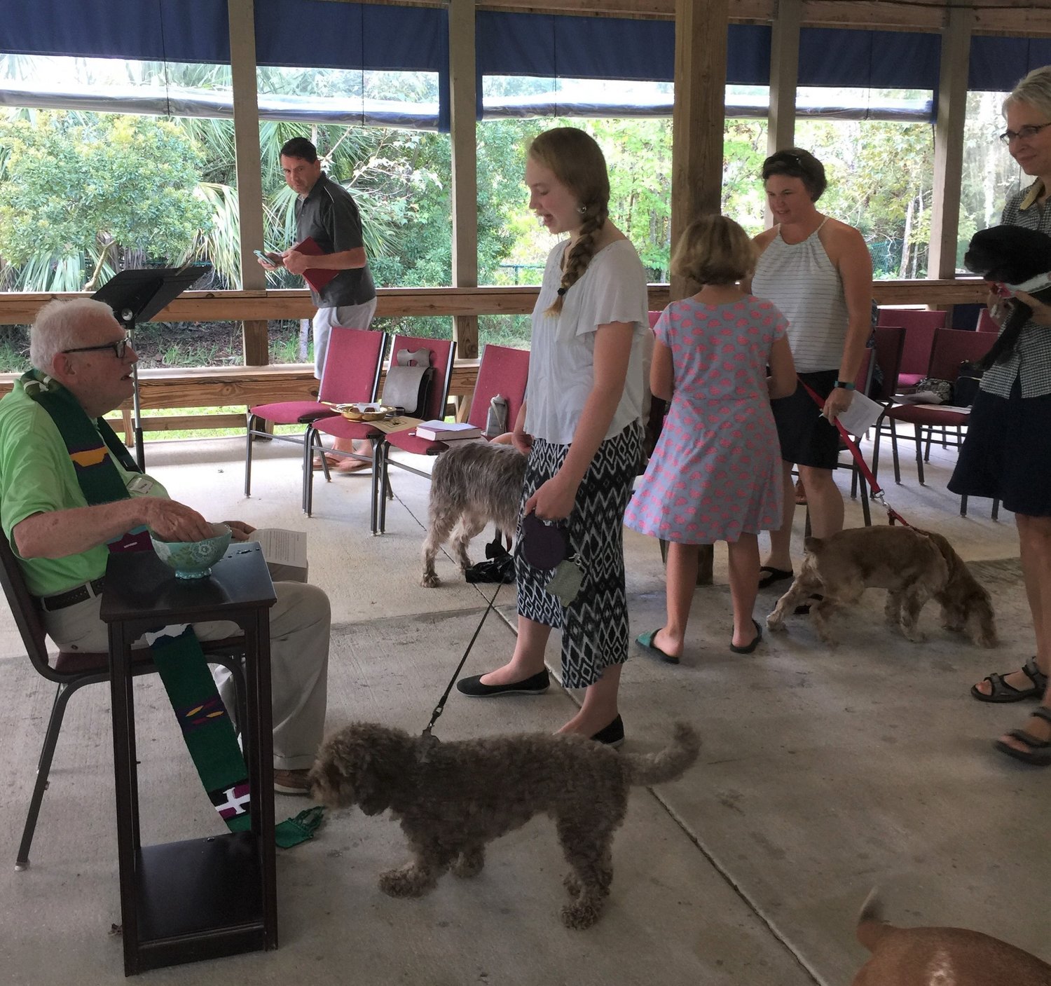 Every year, Lord of Life Lutheran Church members bring their pets to church for a special blessing.